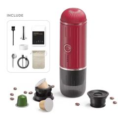 Portable Home Machine Self-Heating Feature USB Power Portable Stainless Steel Espresso Coffee Maker - Image 1