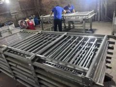 Stylish Iron Fence System for Easy Install and Customization Trademark JKB Material Iron HS Code 76101000 Color - Image 4