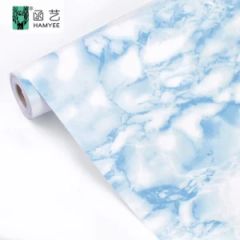 Black and White Elegant Marble 3D Mural PVC Waterproof Hotel Wallpaper - Hunan Hamyee Home Decor Co., Ltd.
