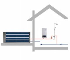 High-Efficiency 430L Solar Hot Water Heater with Advanced Vacuum Tubes - Image 3