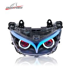 Motorbike Headlight Lamp Front Fog Spotlight Scooter Motorcycle Lighting Systems Accessories - Image 4