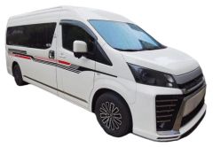 Acrylic Window Visor Rain Shield for Hiace 2019 Onwards - Image 3