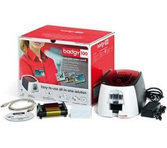 Single Side Evolis Badgy 100 Printer Connectivity USB Print Color Colored Performance Impeccable Functionality - Image 1