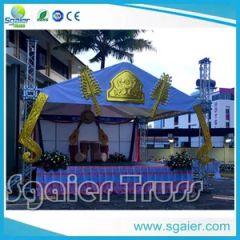 Aluminum Truss Arch Truss Tower System Aluminum Rigging OEM Yes Color Silver Shape Square Length 0.5-4m Model NO. SF01 HS Code 76109000 - Image 6