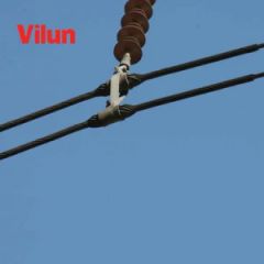 Ags Aluminum Alloy Preformed Suspension Clamp Steel End Cap Trademark Vilun Model NO. SC-5161 HS Code 7616991090 Usage Line - Vilun Electric Co., Ltd.