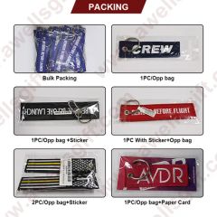 Premium Personalized Metal Key Chains with Custom Embroidery - Image 6