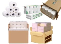 Fall Type Line Case Packer for Tissue Toilet Rolls Kitchen Rolls - Image 6