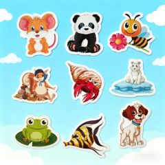 Custom Paper Fridge Magnet Personalized Catton Souvenir Fridge Magnet for Travel Unique City Refrigerator Magnet - Zhongshan Lixin Arts and Crafts Co., Ltd.