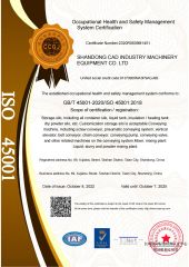 ISO Health certificate from Shandong Cad Industry Machinery Equipment Co., Ltd.