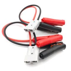 Alligator Clip to Anderson Connector Solar Battery Extension Cable for Solar Panel - Image 3