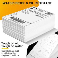 Self Adhesive Direct Thermal Sticker Paper Barcode Label Shipping Label - Image 2