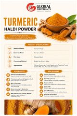 Turmeric Powder 100% Pure | Indian Origin | Food Grade | Bulk Supply - Image 1