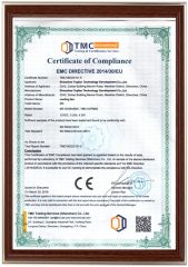 CE-TMC certificate from Shenzhen Topfan Technology Development Co., Ltd.