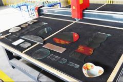 Glass Cutter Condition New Warranty One Year Power Supply 24mm Trademark Zhengke HS Code 8464901100 Control System PLC Structure - Image 3