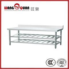 High Quality Stainless Steel Lab Work Tables Color Silver Condition New Kind Independent Model NO. WT-091 HS Code 73239300 - Image 2