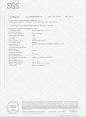 SGS for ADIDAS 1 certificate from Suzhou Chunsheng Environmental Protection Fiber Co., Ltd.