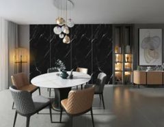 800*2600mm Popular Premium Dark Sintered Slab for Wall Background and Floor - Image 3