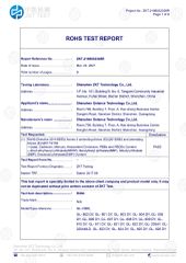 test report for dildo certificate from Shenzhen Gelances Technology Co., Ltd