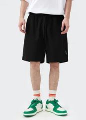 Custom Logo Knitted Cotton Unisex Gym Shorts Xs-3XL 35x25x3 0.5kg MOQ100 15D - Image 5