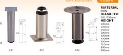 Table Leg for Furniture Hardware Origin China Model NO. ASL Condition New Trademark TRUMY Customized Customized Specification - Image 2