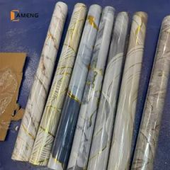 Self Adhesive Water Proof Removable for Home Decor Marble PVC Sticker Kitchen PVC Wallpaper - Shandong Ameng International Trade Co., Ltd