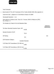 EN20471 Fluorescent Test Certificate certificate from Shanghai July Textile Co.,Ltd