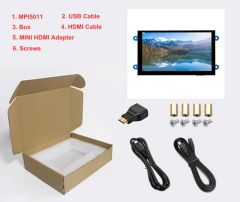 Touch TFT LCD Display 5" Inch Vertical Type HDMI Raspberry Pi Driver Board Module - Image 6