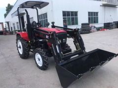 30HP 35HP 4WD Wheel Small Agricultural Tractor Machine with Front End Loader - Image 4