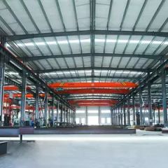 Metal Prefab Prefabricated Steel Structure Hospital Building Railway Station Basic Steel Structure Warehouse - Image 5