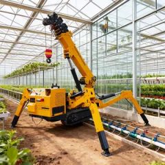 5tons Mini Size Crawler Spider Crane for Glass Installation Work - Image 6