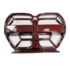 Red Prepreg Carbon Fiber BMW Front Bumper Grille 86x56x15cm AMXNX 1Y - Qingyuan Huazhongye Auto Accessories Co., Ltd