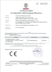 CE of ABS certificate from Suzhou Coresun Refrigeration Technology Co., Ltd.