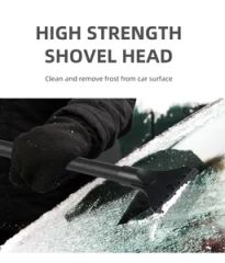 Automotive Ice Scraper with Snow Brush for Car - Image 4