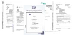 Certificates certificate from NINGBO NOVA TECHNOLOGY CO., LTD.