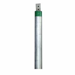 2mm 2 Meter GI Earthing Electrode Length 2 Meter Rod Diameter 2mm Shape Cylindrical Material Galvanized Iron Finishing Type Paint - Image 1