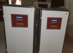 Three Phase Voltage Stabilizer Material Iron Brand Logitech Type Automatic Capacity 20 KVA Display Type LCD Phase Three - Image 2