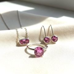 Silver Jewelry with semi precious stone - Image 3