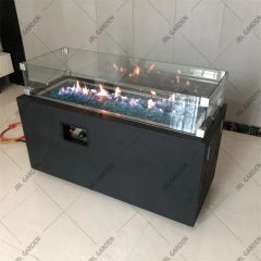 Corten Steel Garden Treasure Fire Pits Color Black Style Modern Material Metal Trademark HNJBL HS Code 73218900 Certification CE - Image 2
