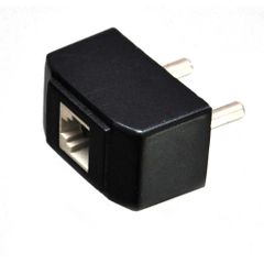 Telephone Connector Plug Durability Durability Finish Optimum Finish Strength High Strength Use Case Old Type Two Pin Plugs With New 623k - Image 1