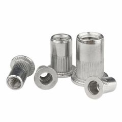 Mild Steel Rivet Insert Nut Shape Round Threaded Yes Hardness 30-40 HRC Material Mild Steel Technique Hot Rolled Feature Corrosion - Image 5