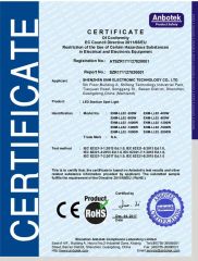CE certificate for LED Stadium Light certificate from Shenzhen ENM Electronic Technology Co., Ltd
