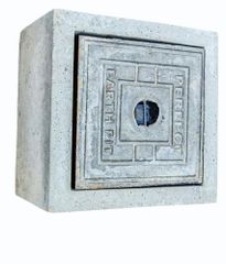 Concrete Earthing Pit Color Gray Shape Square Material Concrete Usage/Application Earthing Dimensions 300 x 300 x 200 mm (l x b x - Image 3