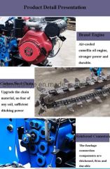 Agricultural Machinery Chain Mini Trencher for Grooving Cable Burial Agriculture and Forestry Engineering - Image 2