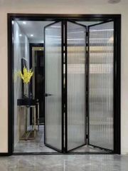 Office Glass Partition Work Height 9 Feet Material Glass Type of Glass Clear Glass Partition Type Sliding - J K Glass Traders