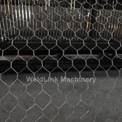 High Speed CNC Gabion Mesh Weaving Machine in Stock Weight 16t Origin China Warranty 1 Year HS Code 8463300000 Trademark WELD LINK - Image 6