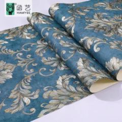 Texture Vinyl Bedroom Non Woven Mural Wallpaper 3D Wall Paper Home Decoration - Hunan Hamyee Home Decor Co., Ltd.
