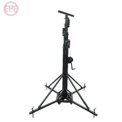 Moving Hand Light Truss Stands with Wheels Color Black Origin China Shape Square Length 2.1m-7m Service 24hours HS Code - Image 1