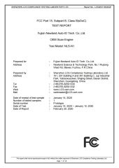 FCC certificate of Nanjing Barway Technology Co., Ltd. – certificate photo, supplier certificates section