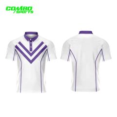 Combo Customized Polyester Sublimation Printing Teamwear Polo Shirt - Image 5