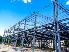Customized Steel Structure Building with Cutting and Drilling Services Available - Image 5